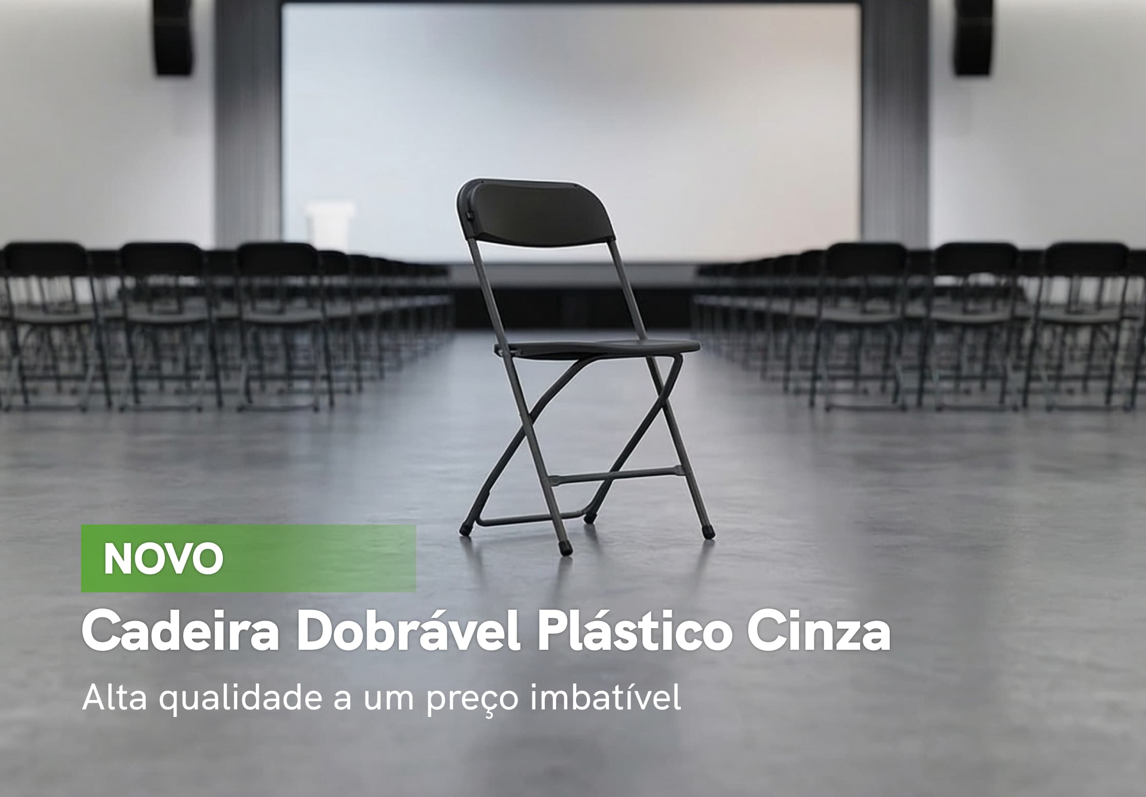 Nova cadeira dobravel